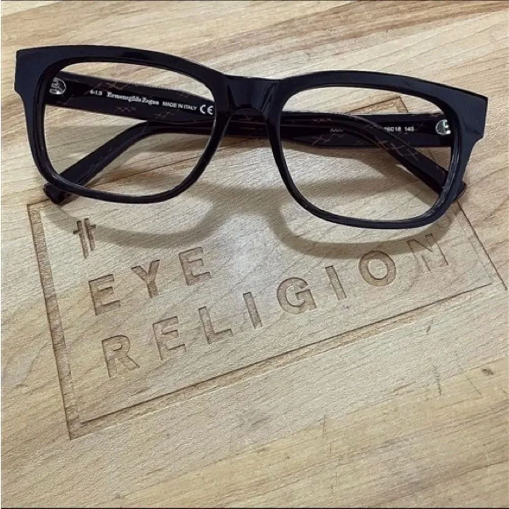 Ermenegildo Zegna XXX7 5173 Black Glasses